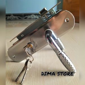 Handle Pintu Kamar Bulat Rintik Ongkel Pintu Kamar Stainless Stell Minimalis Kuat Dan Awet