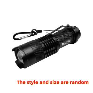 New Mini UV Purple Flashlight 395nm Fishing Lure Squid Jig Hook Supplement Light Fluorescent Detection Lamp Fishing Equipment