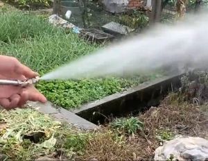 Spuyer Sprayer Stainles Lubang 1 | Adjustable Stainles Lubang 1