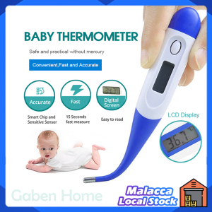 15 Seconds Accurate Fast Reading Portable Waterproof Light Oral Soft Head High Precision Electronic Baby Thermometer