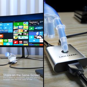 [Vention] HDMI 2.0 4K HDMI Switch Bi-Directional 1 in 2 / 2 in 1 Switcher