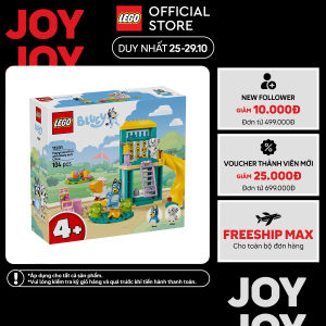 LEGO BLUEY 11201 Đồ Chơi Lắp Ráp Sân Chơi Vui Nhộn Của Bluey Và Chloe (104 Chi Tiết)