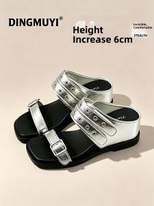 DINGMUYI | Height Increasing Comfortable Sandals 34 Size