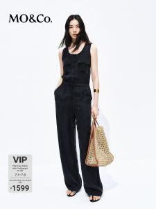 MO&Co. | Sanded Matte Copper Ammonia Silk Leisure & Work Style Overalls