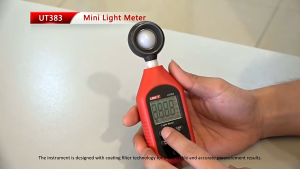 UNI-T UT383 เครื่องวัดแสง ลักซ์มิเตอร์ ความสว่างแสง มิเตอร์วัดแสง 200000 Lux ลักซ์ใช้ทดสอบความสว่างสูงสุดต่ำสุด