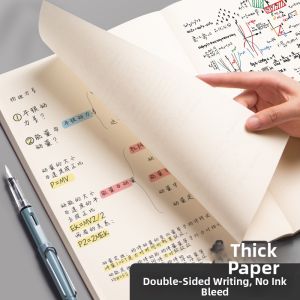 GEXINGYUE | Unlined Paper Leather Cover Sketchbook Ins Style