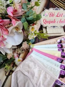 [Combo 10 Quần lót nữ] Thun Lạnh Có Họa Tiết Hoa Co Giãn Thoáng Mát (2308) Size 40 - 50 KG- Đồ Lót Quỳnh Anh