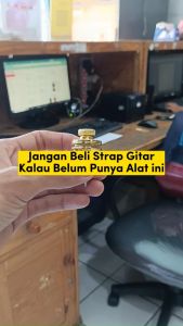 1pcs Meideal Straplock untuk Gitar Akustik Elektik Bass