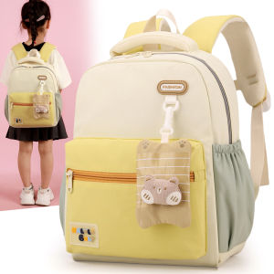 Balo Trẻ Em Màu Tương Phản Nhẹ Chống Thấm Nước Có Khóa Kéo Có Ngăn Đựng Nước Dùng Cho Trẻ Em Từ 3 Tuổi Trở Lên