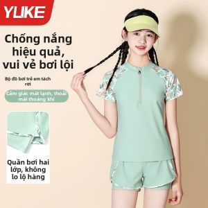 Yuke | Đồ Bơi Nhanh Khô Kín đáo cho Bé Gái