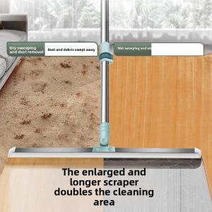JIFANPAUL | Silicone Scraper Magic Broom for Floor Cleaning
