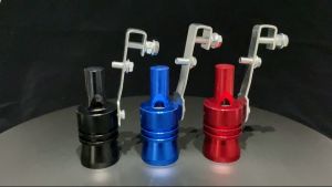 Universal Car Motocycle Turbo Sound Tail Muffler Car Blow off valve BOV Tip Simulator Whistler