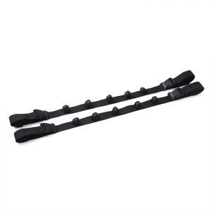 Adjustable Car Top Fishing Rod Holder Interior Lure Fishing Rod Strap Multi-Function Magic Tape Road Fishing Rod Bracket