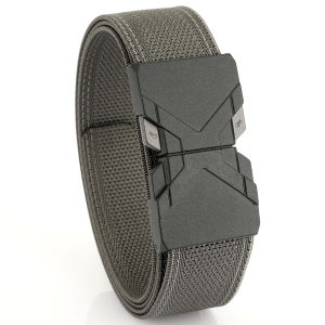 3.4cm High Quality Mens Outdoor Elastic Tactical Belt Training Metal Buckle Belt With Pants Jeans Belt Sport Mountaineer