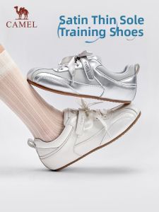 CAMEL | Ballet Style Inner Heel White Casual Shoes Thin Sole