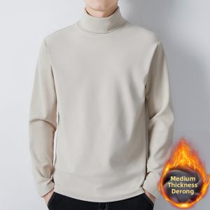 TUCANO | Deer Velvet High Neck Long Sleeve Inner Wear Tee For Autumn and Spring