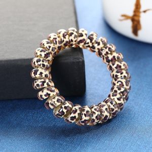 Elegant Womens Hair Ties Phone Line Design Non-Damaging Hair Bands Simple Ins Style Hair Accessories Banana Clip Hair Bands