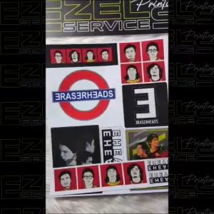 Eraserheads Sticker set [9 pcs] - VINYL STICKER WATERPROOF