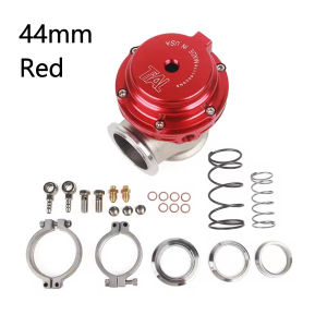 Water Cooler 44mm Wastegate External Turbo With Flange Hardware MV-R Water Cooled With Logo Red Blue Black