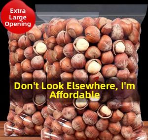 Roasted Fresh Hazelnuts Snack