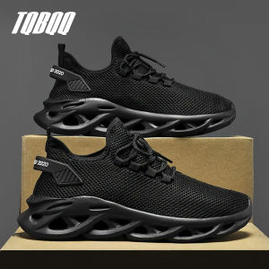Mens Shock-absorption Light Running Black Jogging Shoes Brown Casual Sneakers Womens Outdoor Breathable  White Tennis Shoes
