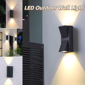 Waterproof 6W Indoor Outdoor Led Wall Lamp modern Aluminum Surface Mounted Cube Led Garden Porch Light