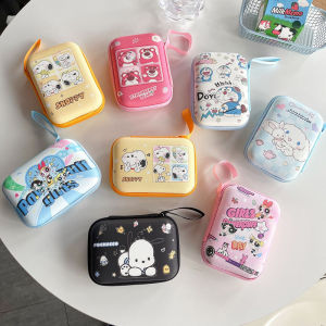 Portable New Year Edition Digital Cable Storage Bag USB Drive Case Handy Organizer for Phone Chargers And Data Cables