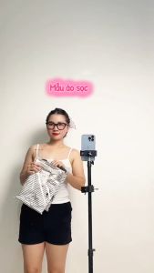 Áo thun nữ tay lỡ SAM CLO chất thun gân mềm form rộng cổ tròn thêu hình CON NGỰA