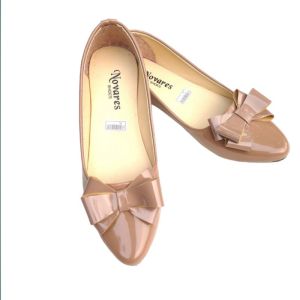 WR SEPATU WANITA FLATSHOES BALET KAYLA PREMIUM  GLOSSY NS10