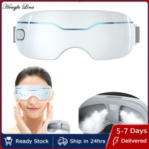 Hengfa Lina Electric Nano Steam Eye Massager With Smart Heat Hot Compress For Dry Eye Strain Massage Eye Fatigue Relief Better Sleep Mask