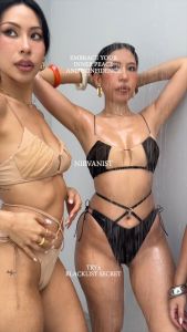 NIRVANIST - HIGH LEG BOTTOM บิกินี่ ท่อนล่าง  BLACKLIST SECRET x TRY