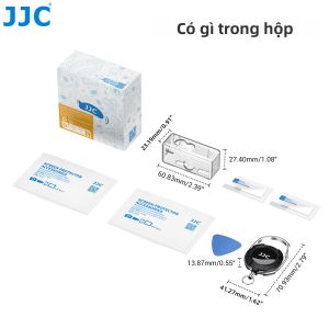 JJC | JJC Clear TPU Vỏ Bảo Vệ Cho Máy Ảnh Kỹ Thuật Số Có Móc Khóa Kodak Charmera Với Bộ Hộp Mù Màn Hình Kính Cường Lực