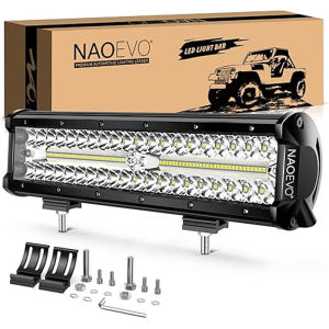 NAOEVO 12 Inch Car LED Light Offroad 4x4 Spotlights Fog Lamp WorkLight LED Bar For Truck Tractor Boat motorcycle Headlights