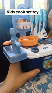 Baby Kitchen Set Toys Kitchenware Set Children Role Playing Kitchen Cooking Toys for Kids Christmas Gifts