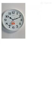 Jam Dinding Edison EDW 319 T31 Timbul Diameter 310mm 31cm