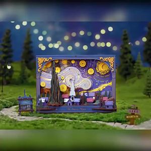 JINWUCHUANGYI | DIY Birthday Gift Wooden Puzzle Set