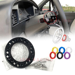 0.5" Racing Style Steering Wheel Quick Release Short Hub Adapter Conversion Spacer 12.5mm Aluminium Alloy 6 X 70mm Bolt Pattern