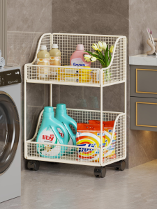 WUBUWEI | Moveable High Capacity Bathroom Storage Rack