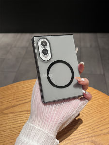 Ultra-thin Drop Protection Case Magnetic Attachment for Foldable Design Transparent