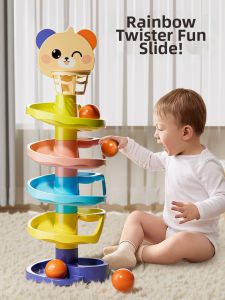 TEMiTANGMI | Educational Ball Track Tumble Toy for Babies 6+ Months