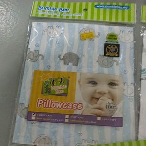 BUMBLE BEE PILLOWCASE KNIT FABRIC ASSORTED