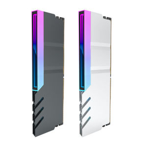 แผงระบายความร้อนพร้อมแผงระบายความร้อนด้วย Ram DDR4ฮีทซิงค์หม้อน้ำ5V 3PIN อะลูมินัมอัลลอยการซิงค์ ARGB AURA อุปกรณ์คอมพิวเตอร์ทนความร้อน