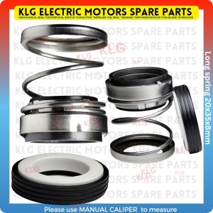 Mechanical watet seal 20mm 35x8 BIA Long spring for water pump