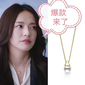 S925 Sterling Silver Pearl Pendant Necklace Womens Clavicle Chain Jewelry DIY Accessories Su Mingyu Style Fashion Jewelry