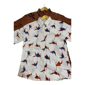 Kemeja Rayon Motif Terbaru / Kemeja Laura Size M L XL XXL/ Blouse Rayon Premium