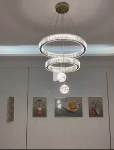 Modern luxury crystal chandelier living room bedroom staircase ceiling dining room crystal lamp