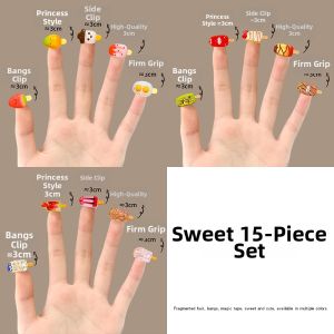 NING ZHOU | Cute Mini Ice Cream Clip Childrens Hair Accessory