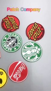 Patch Company Fashion Brand McDonalds Coca Cola Different Logo Patch Embroidery Stickers Cloth DIY Hand-Made Patch Badge Armband Shoe Hats Bags Clothes Decoration etc.