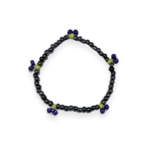 Gelang Elastic Beads Blueberry Buah Beaded Bracelet Elastis Korea Handmade Fashion