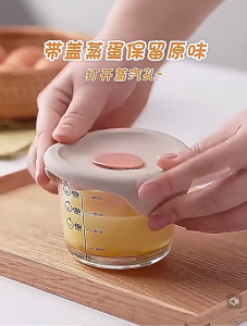 Baby Food Container 180ml/160ml Silicone Lid Glass Borosilicate Microwave & Fridge Safe BPA-Free for Baby Puree Snack